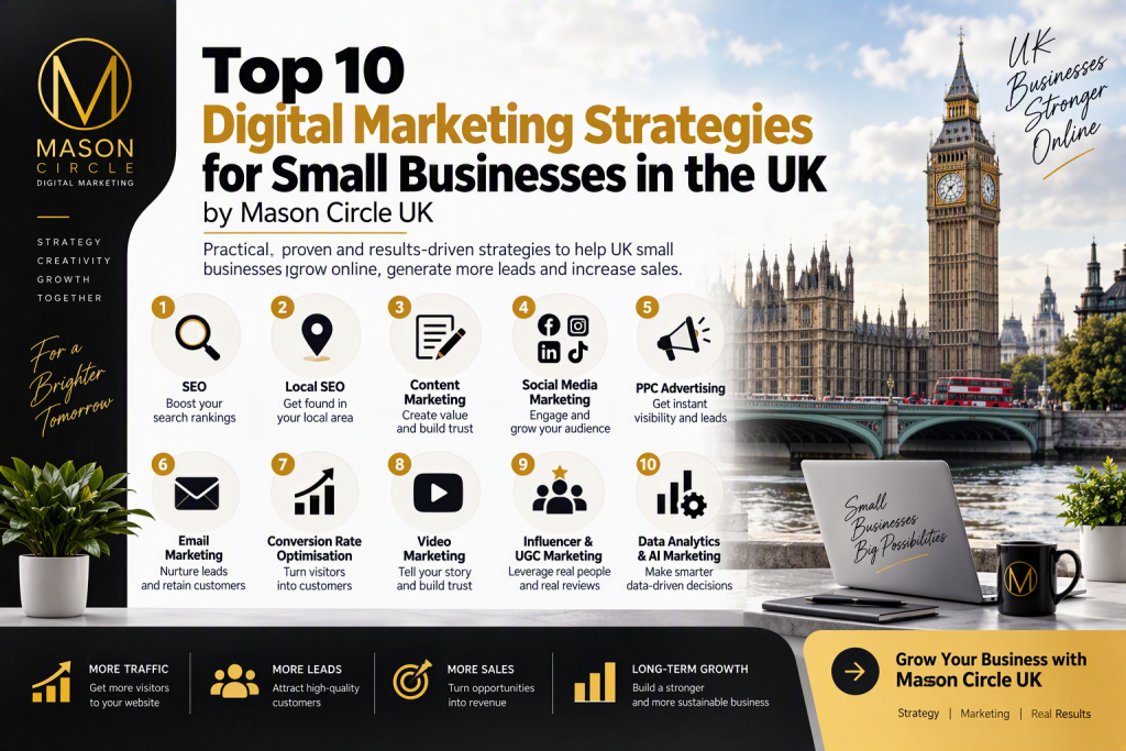 Top 10 Digital Marketing Strategies for Small Businesses in the UK