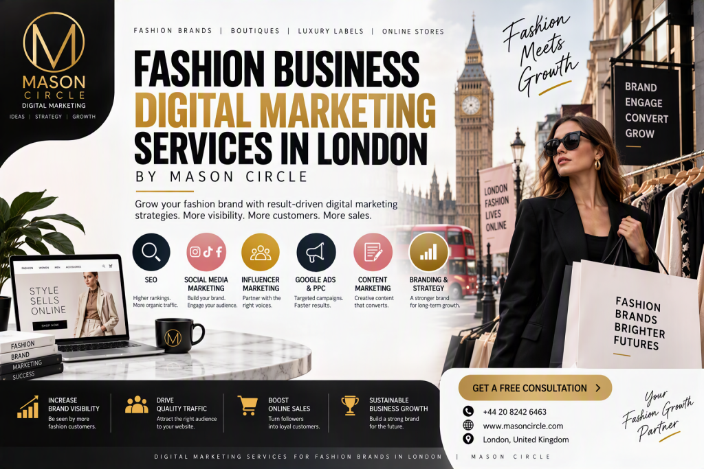 Fashion Business Digital Marketing Services London