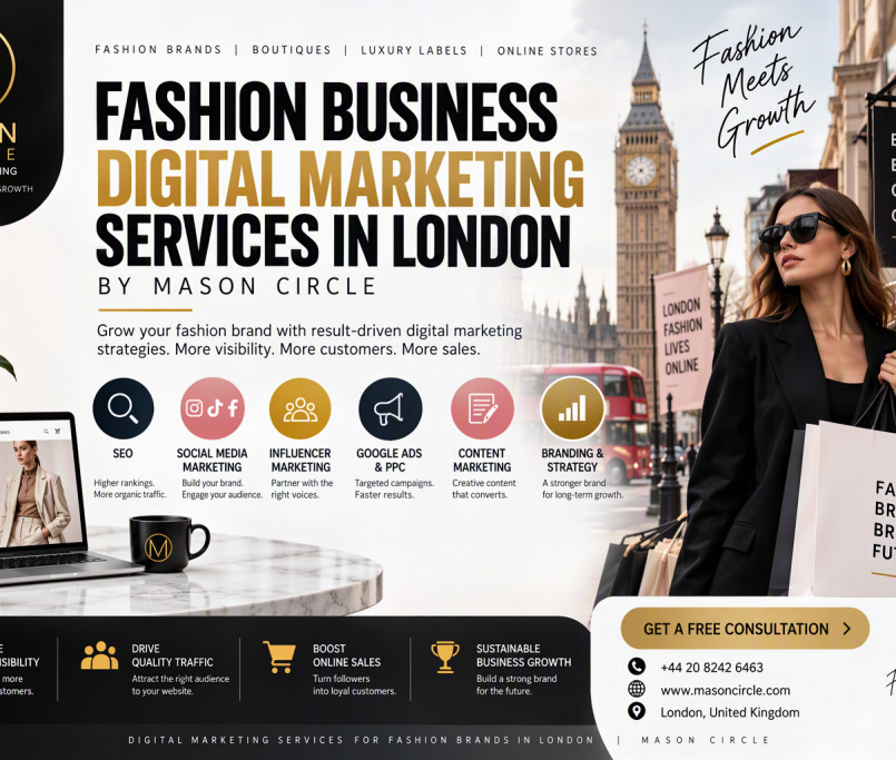 Fashion Business Digital Marketing Services London